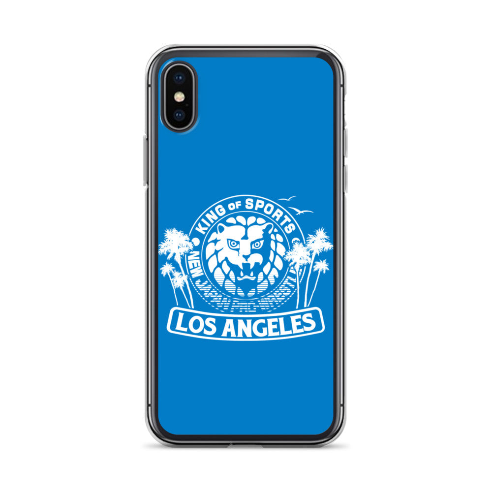 LION MARK LOS ANGELES Clear Case for iPhone® (Light blue) Other Goods PW Catalog
