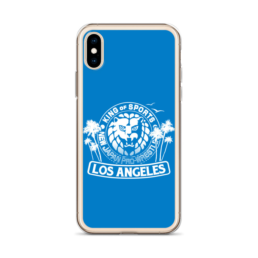 LION MARK LOS ANGELES Clear Case for iPhone® (Light blue) Other Goods PW Catalog