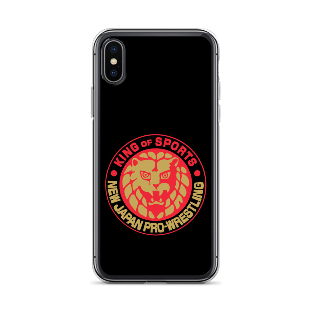 Lion Mark Clear Case for iPhone® (Black & Red & Gold) Other Goods PW Catalog