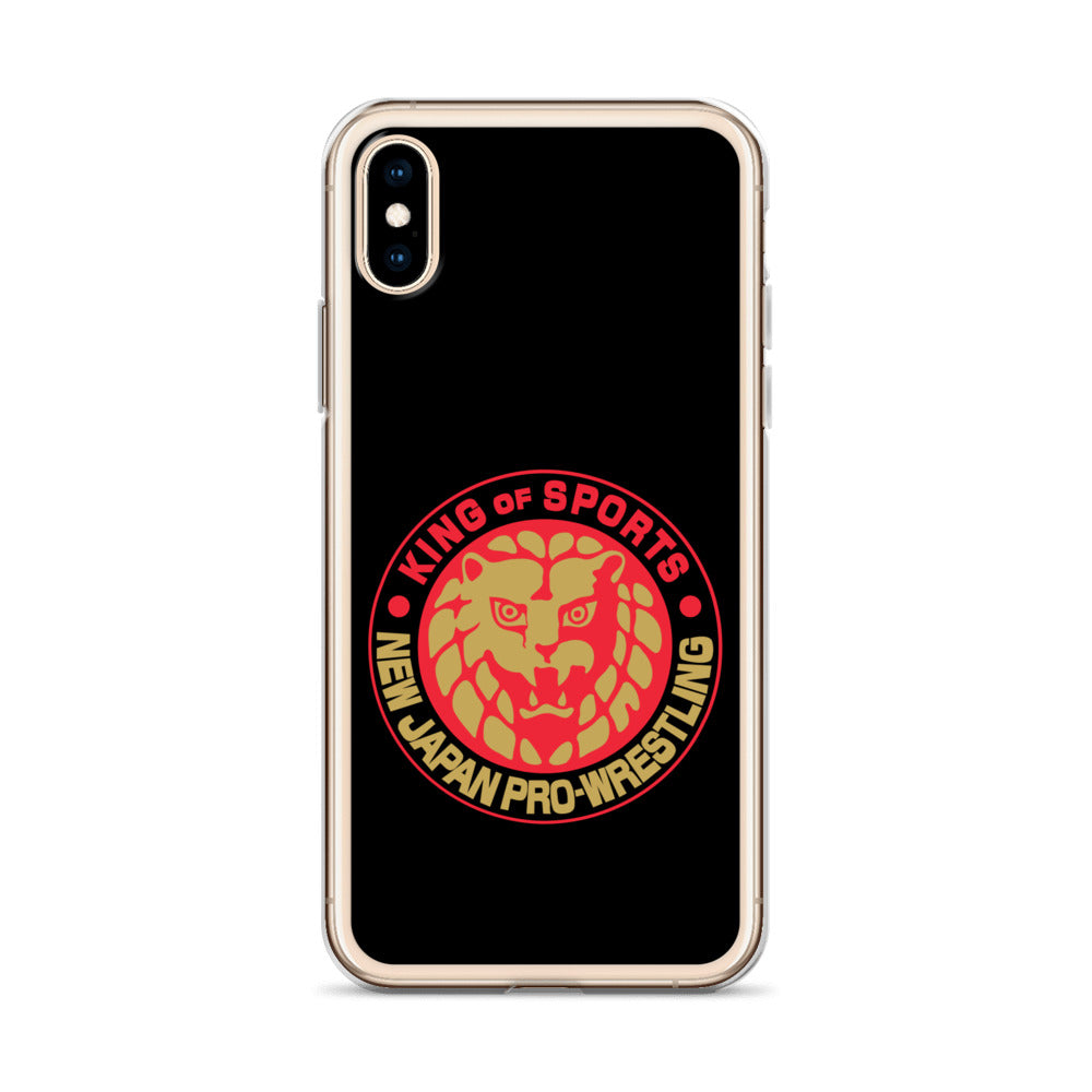 Lion Mark Clear Case for iPhone® (Black & Red & Gold) Other Goods PW Catalog