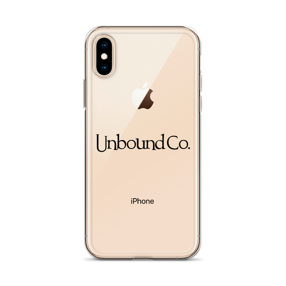 Unbound Co. Clear Case for iPhone® (Wordlogo) Other Goods PW Catalog