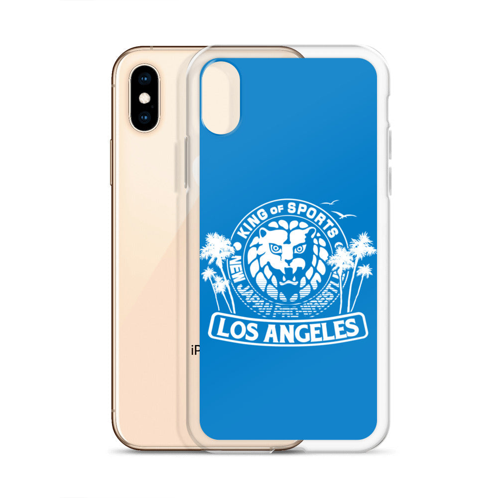 LION MARK LOS ANGELES Clear Case for iPhone® (Light blue) Other Goods PW Catalog