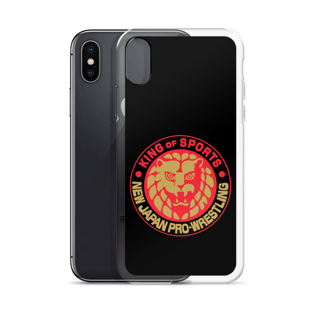 Lion Mark Clear Case for iPhone® (Black & Red & Gold) Other Goods PW Catalog