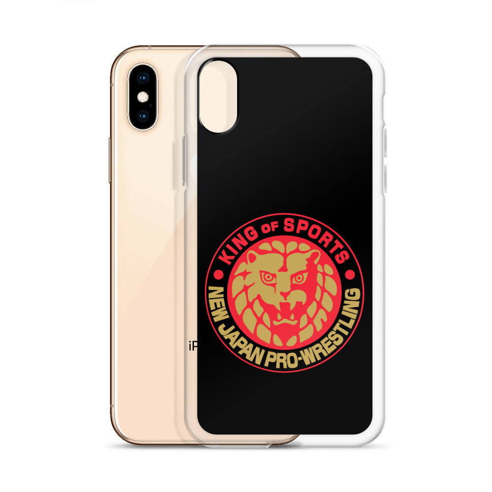 Lion Mark Clear Case for iPhone® (Black & Red & Gold) Other Goods PW Catalog