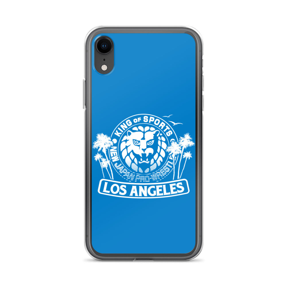 LION MARK LOS ANGELES Clear Case for iPhone® (Light blue) Other Goods PW Catalog