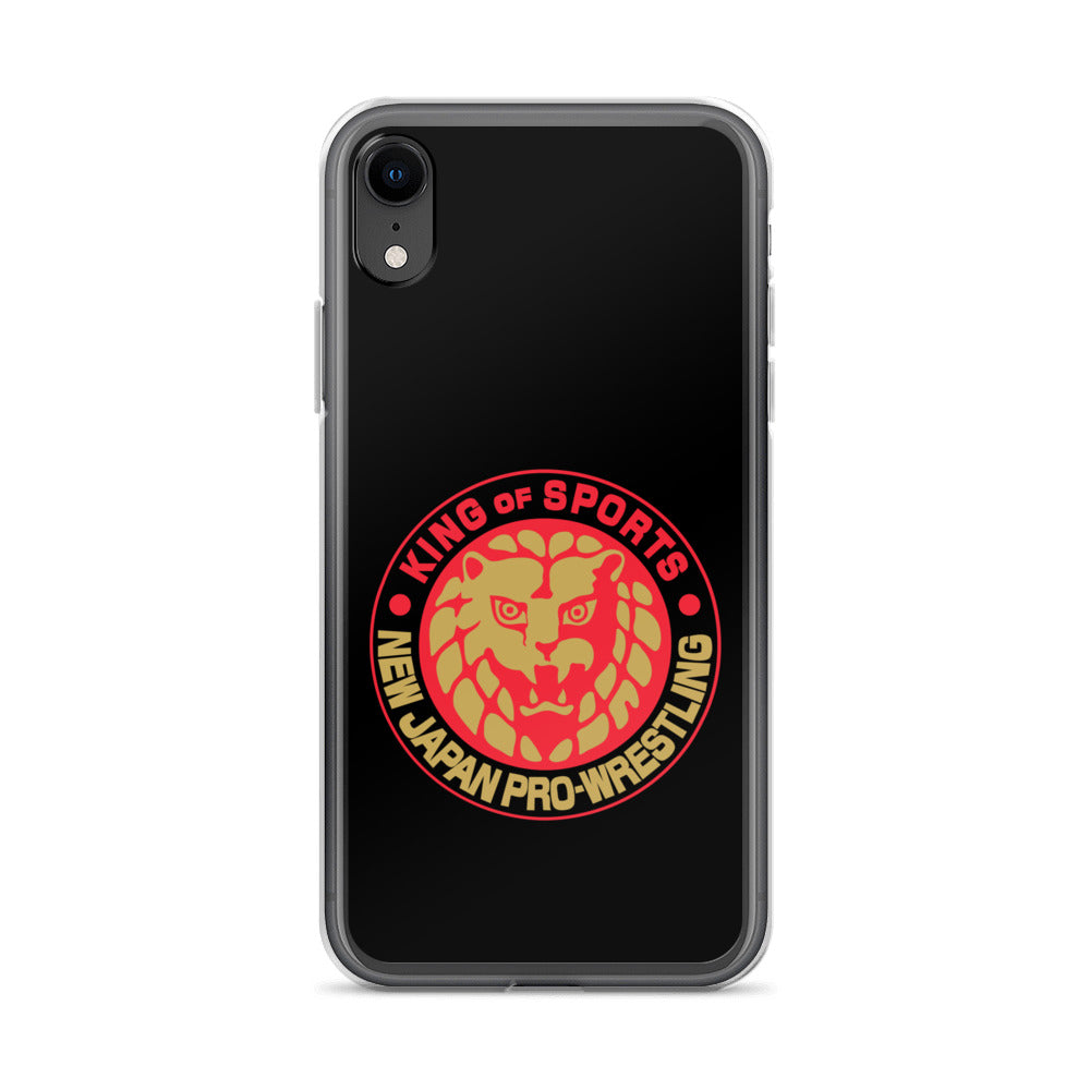 Lion Mark Clear Case for iPhone® (Black & Red & Gold) Other Goods PW Catalog