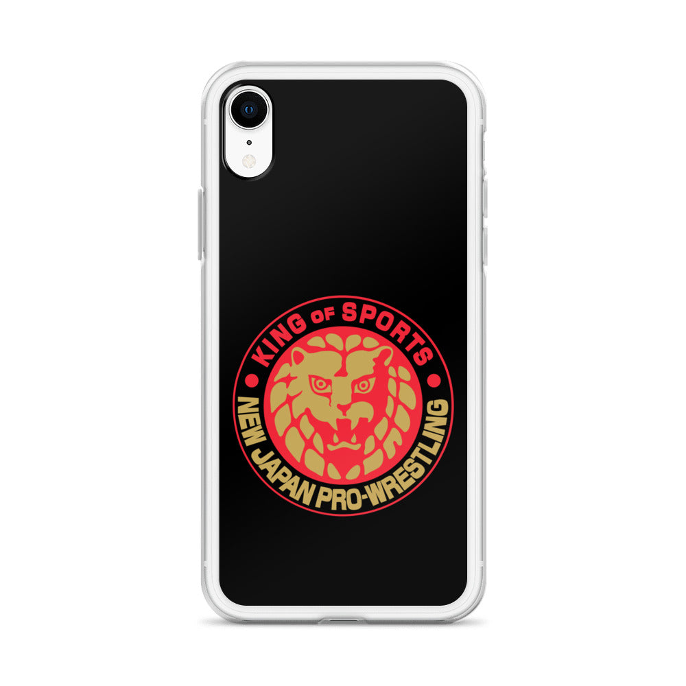Lion Mark Clear Case for iPhone® (Black & Red & Gold) Other Goods PW Catalog