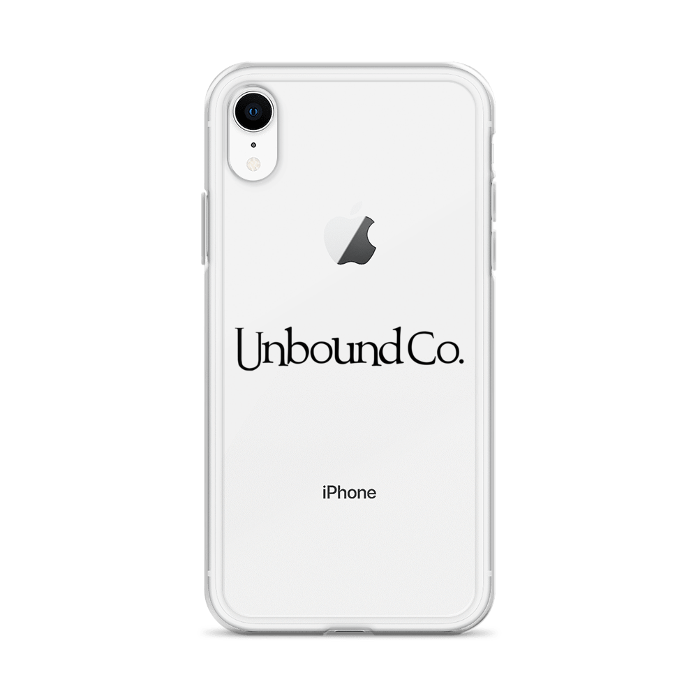 Unbound Co. Clear Case for iPhone® (Wordlogo) Other Goods PW Catalog
