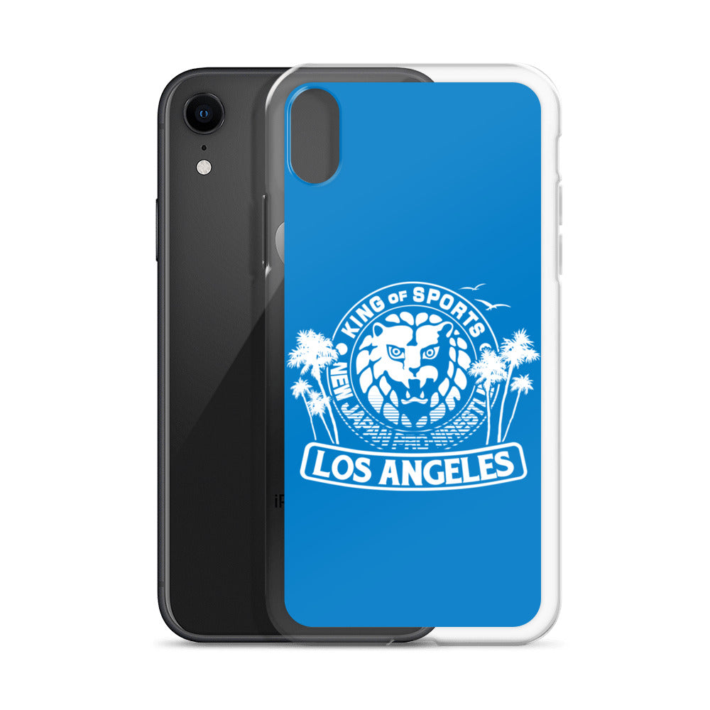 LION MARK LOS ANGELES Clear Case for iPhone® (Light blue) Other Goods PW Catalog