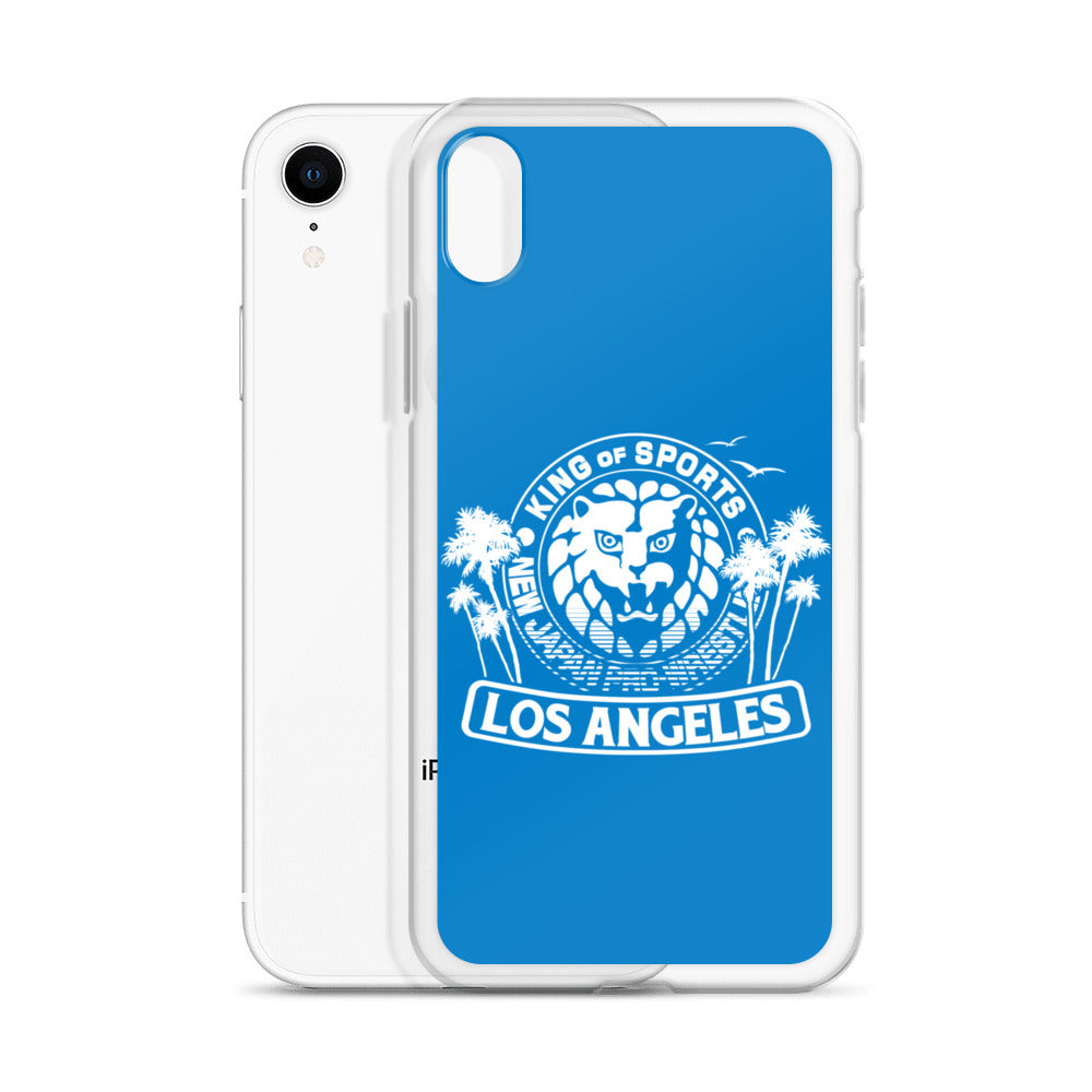 LION MARK LOS ANGELES Clear Case for iPhone® (Light blue) Other Goods PW Catalog