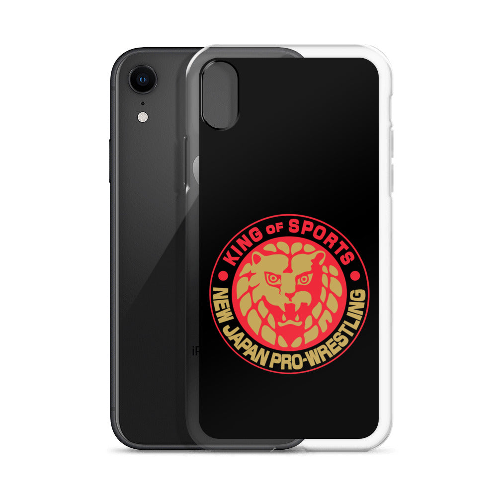 Lion Mark Clear Case for iPhone® (Black & Red & Gold) Other Goods PW Catalog
