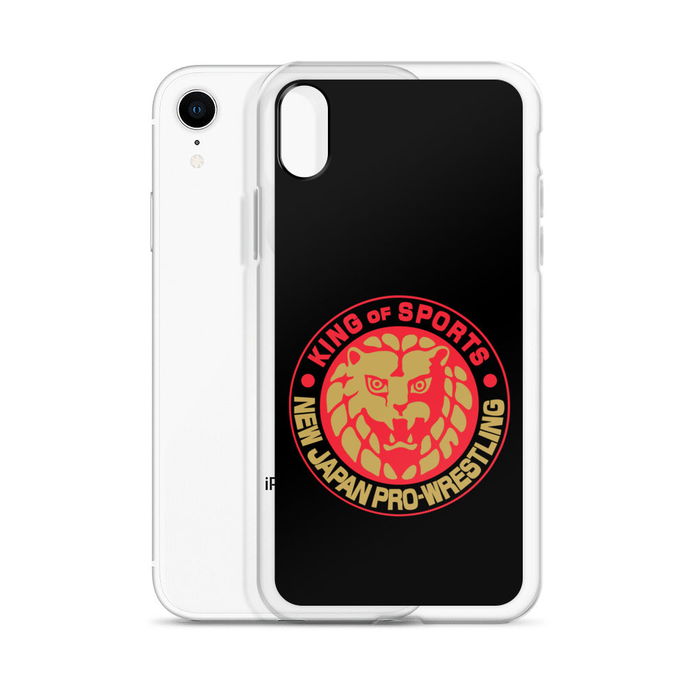 Lion Mark Clear Case for iPhone® (Black & Red & Gold) Other Goods PW Catalog