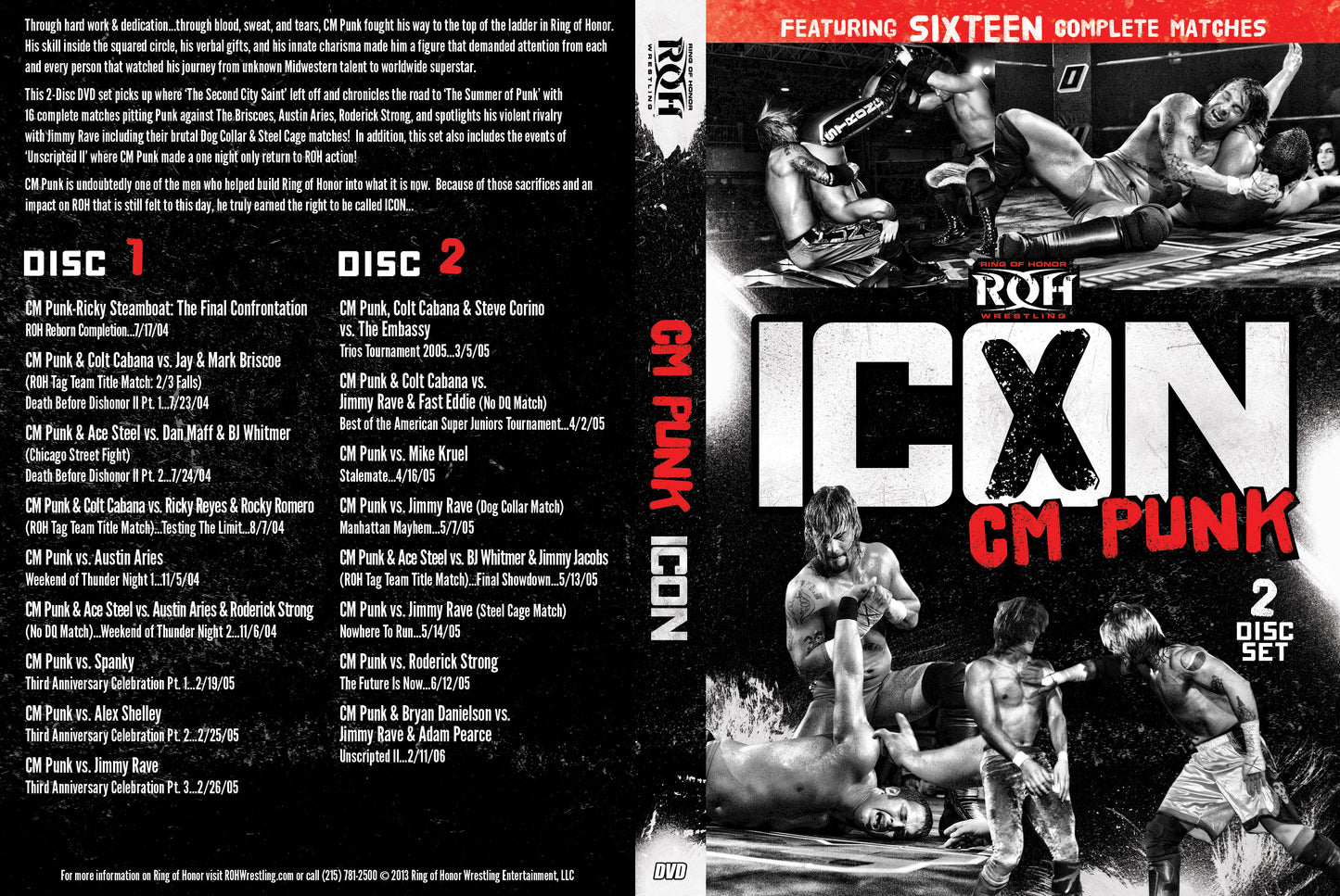 CM Punk: Icon (2 Disc Set)