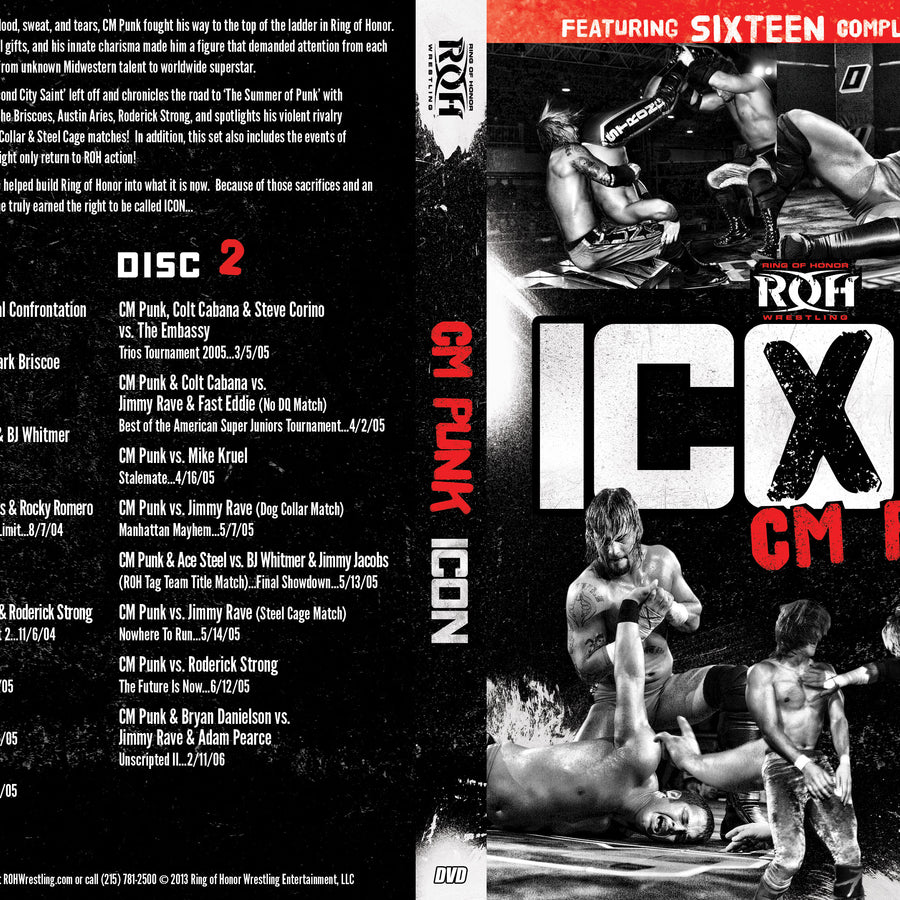 CM Punk: Icon (2 Disc Set)