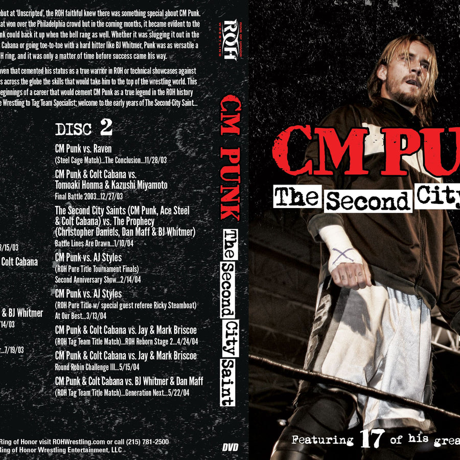 CM Punk: The Second City Saint (2 Disc Set)