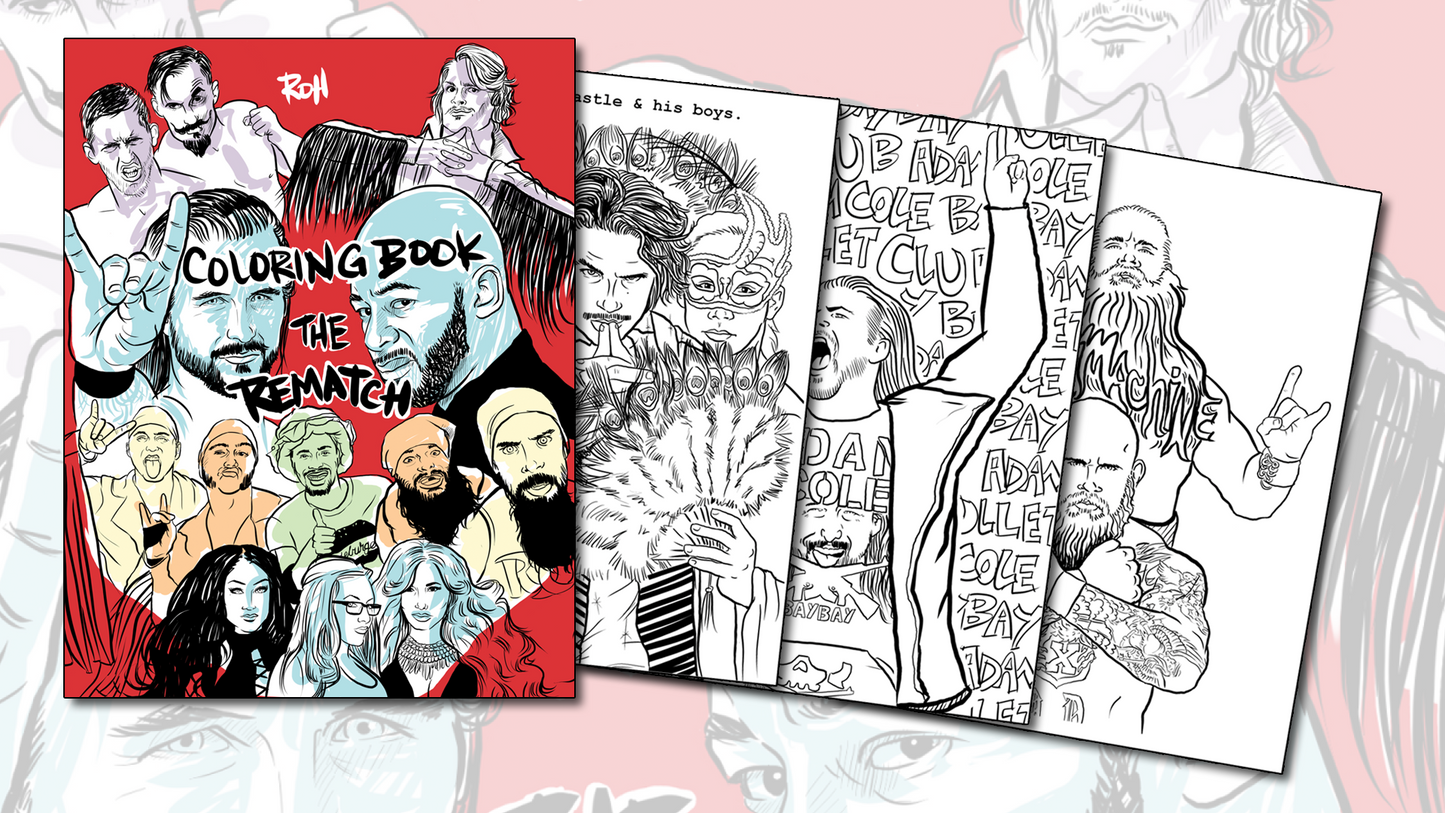 Ring of Honor Coloring Book - Volume 2