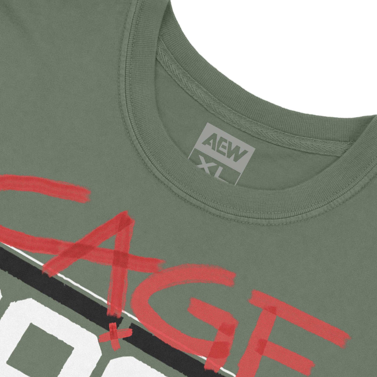 Adam Copeland & Christian Cage Cage x Cope x Cage Green T-Shirt PW Catalog