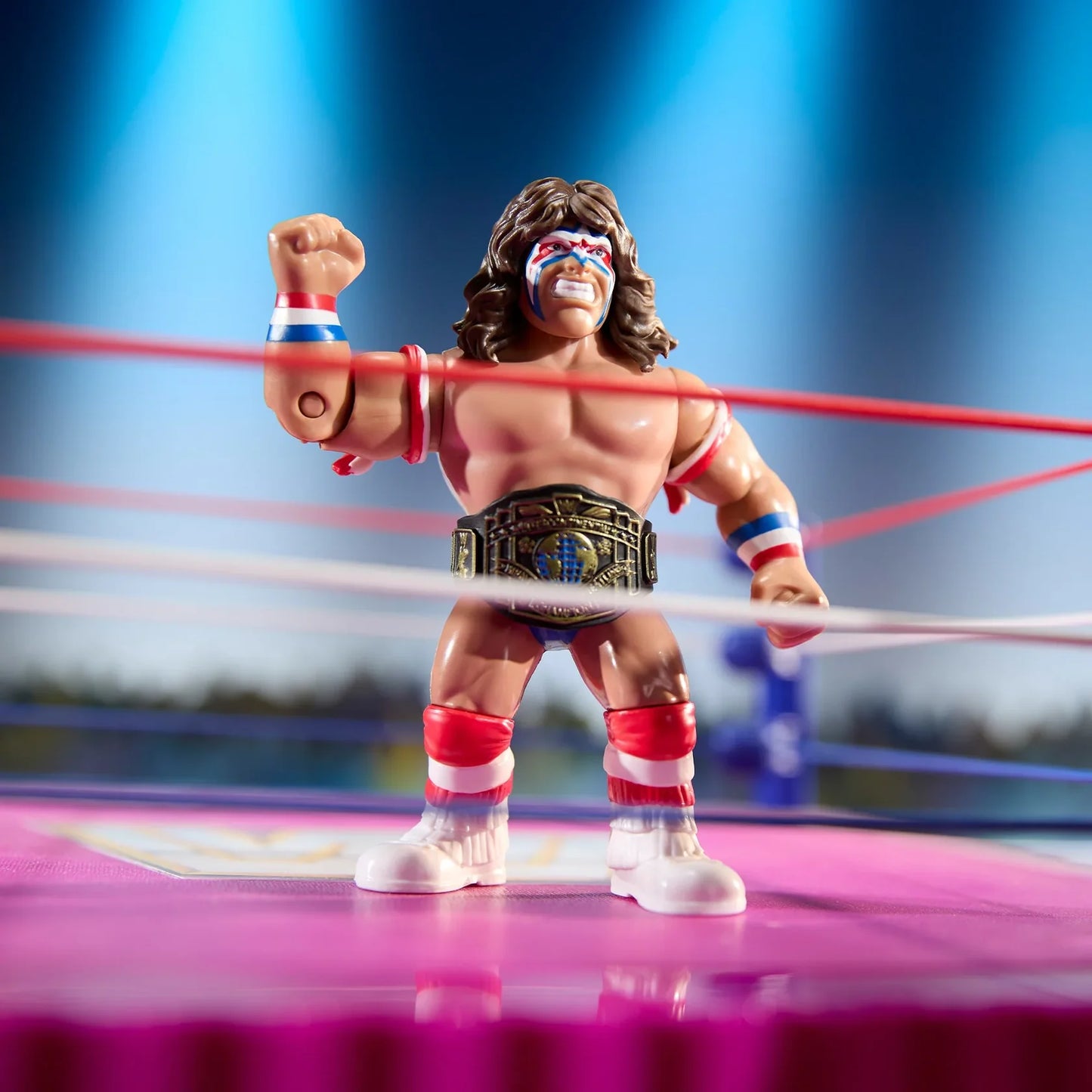 WWE Mattel Retro Series 18 Ultimate Warrior Mattel Creations Exclusive