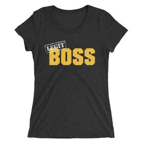 Sasha Banks "Legit Boss" Women's Tri-Blend T-Shirt