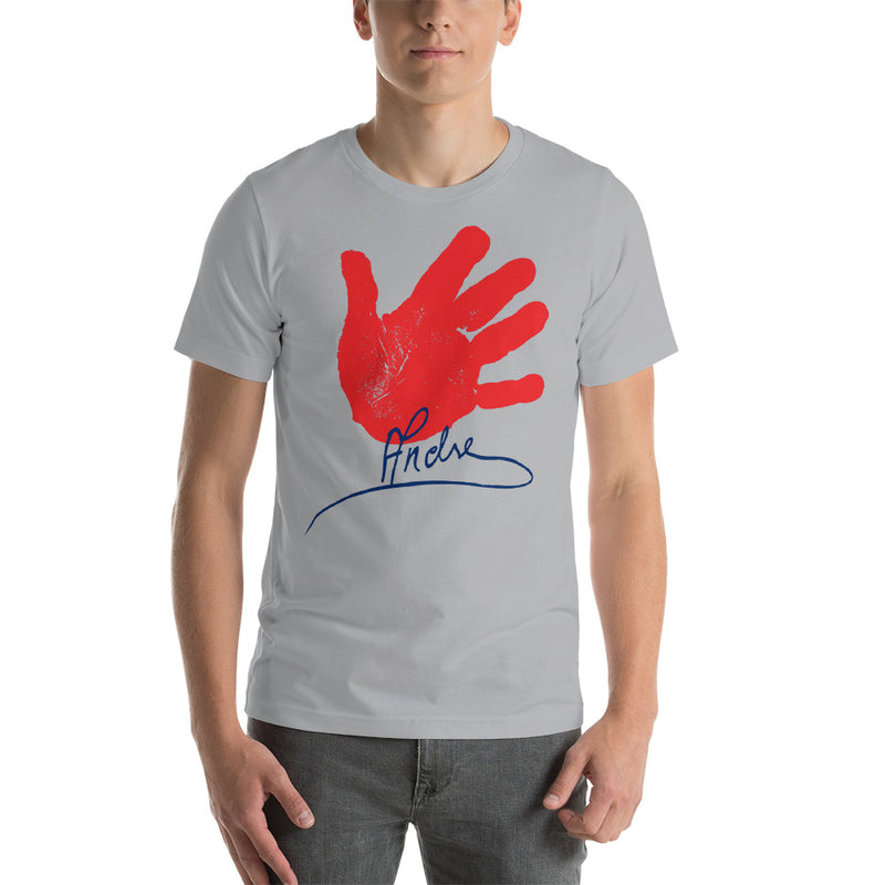 Andre the Giant "Handprint Signature" Unisex T-Shirt