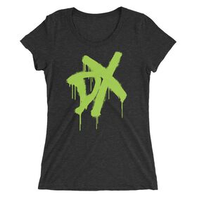 D-Generation X "Spraypaint" Women's Tri-Blend T-Shirt