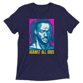 Kofi Kingston "Against All Odds" Tri-Blend T-Shirt