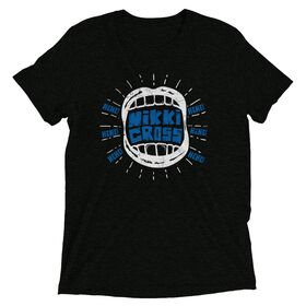 Nikki Cross "Hehe" Tri-Blend Unisex T-Shirt