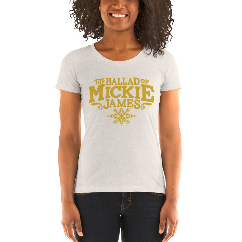 Mickie James "The Ballad of Mickie James" Women's Tri-Blend T-shirt