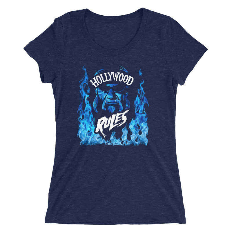 Hollywood Hulk Hogan "Hollywood Rules" Women's Tri-Blend T-Shirt
