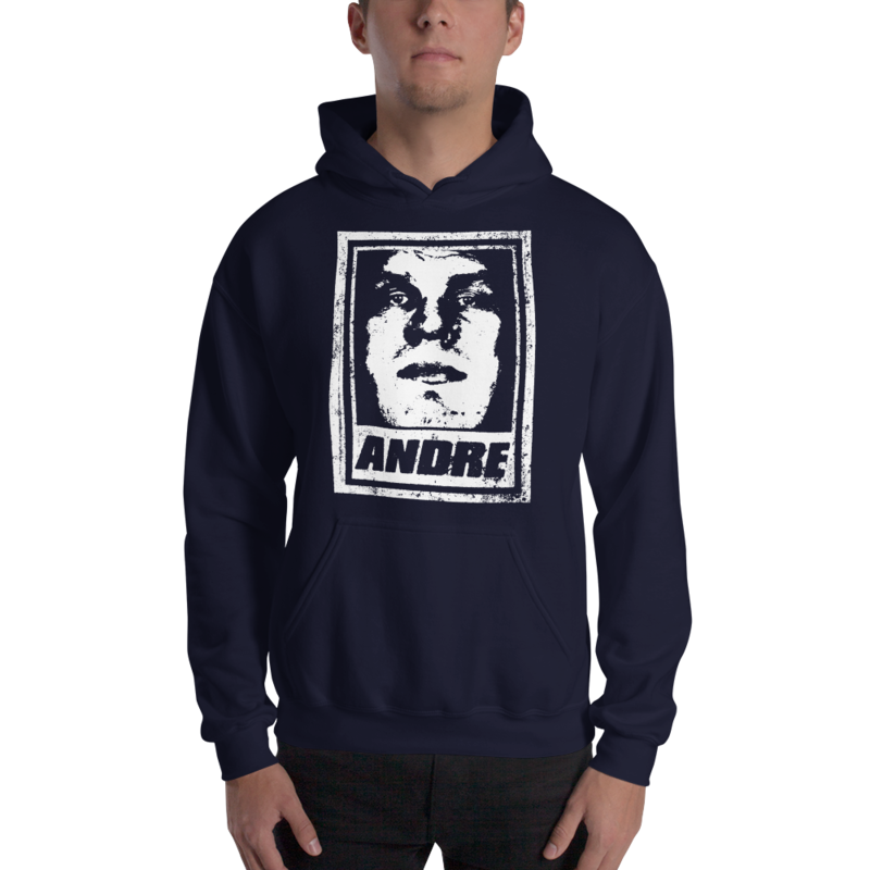 Andre the Giant "Street Art" Pullover Hoodie Sweatshirt