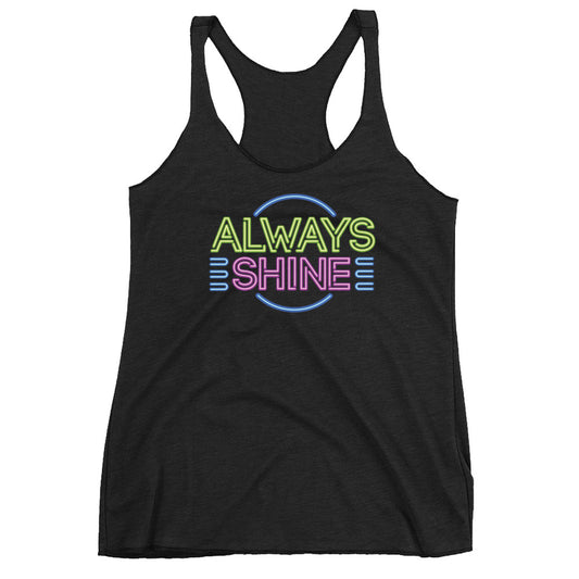 Naomi "Always Shine" Women's Racerback Tank Top Tank Top PW Catalog