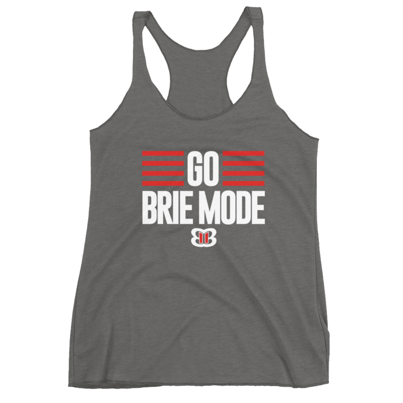 Brie Bella "Go Brie Mode" Women's Racerback Tank Top