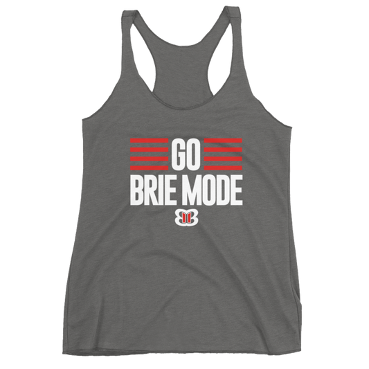 Brie Bella "Go Brie Mode" Women's Racerback Tank Top Tank Top PW Catalog
