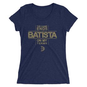 Batista "The Game Ends On My Terms" Women's Tri-Blend T-Shirt
