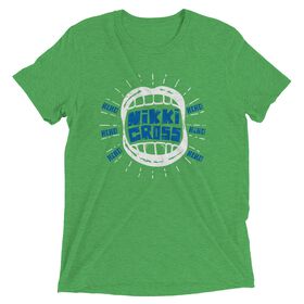 Nikki Cross "Hehe" Tri-Blend Unisex T-Shirt T-Shirt PW Catalog