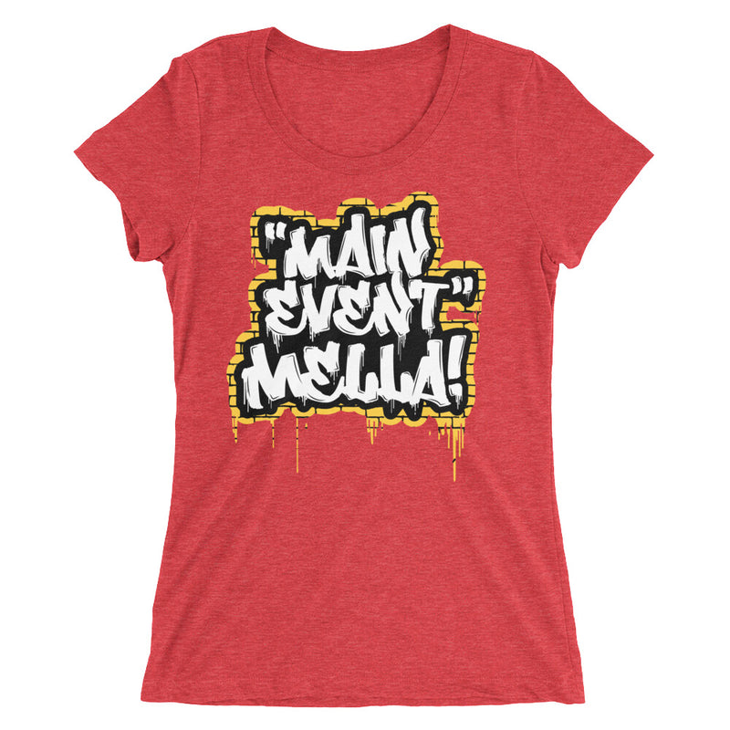 Carmella "Main Event Mella!" Women's Tri-Blend T-shirt