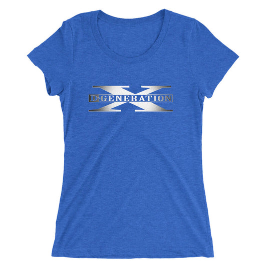 D-Generation X Classic Logo Women's Tri-Blend T-Shirt T-Shirt PW Catalog