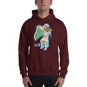 Kairi Sane Illustrated Pullover Hoodie Sweatshirt