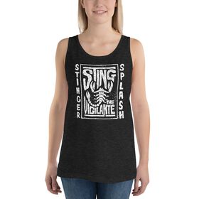 Sting "Stinger Splash" Tri-Blend Unisex Tank Top Tank Top PW Catalog