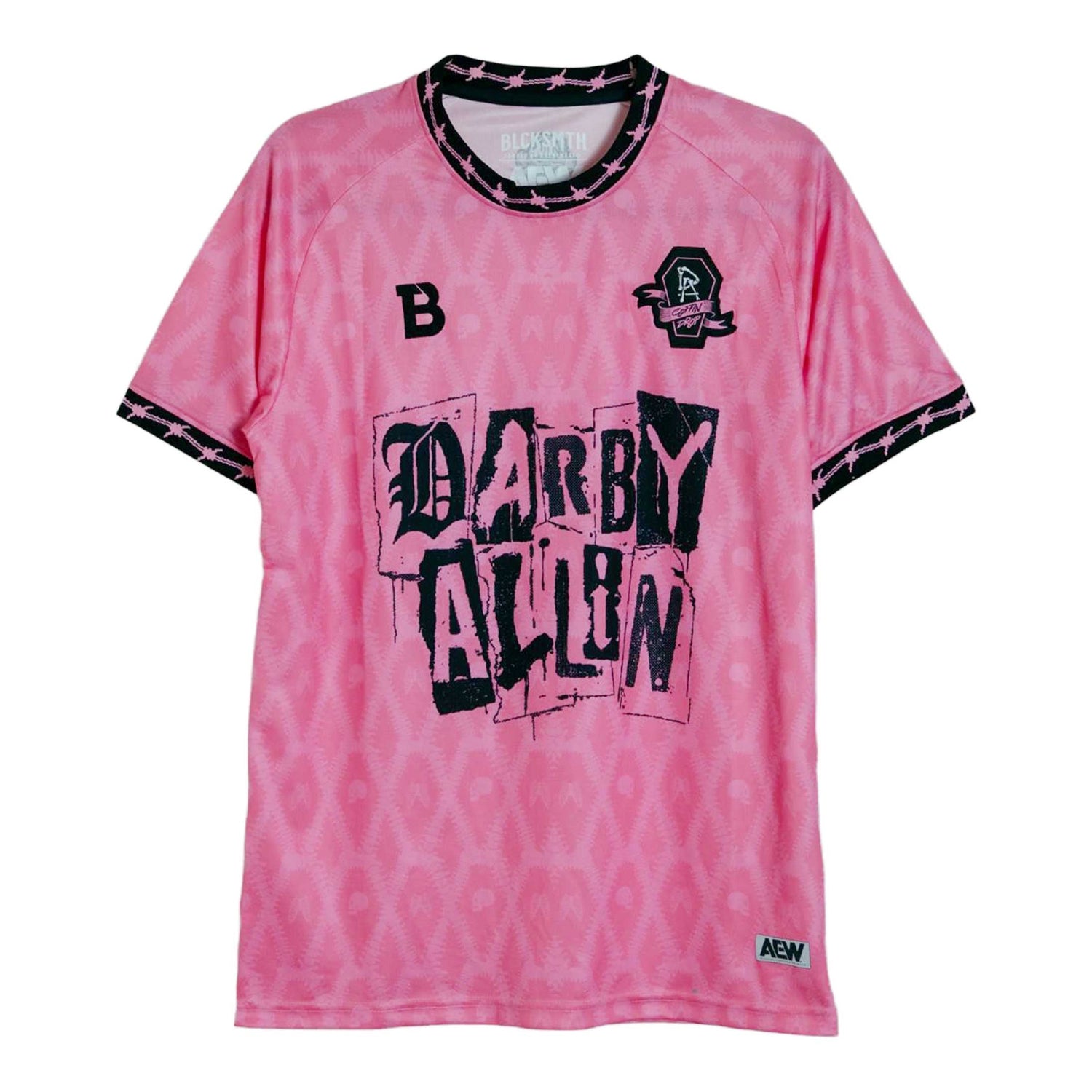 Darby Allin AEW x BLCKSMTH Premium Soccer Jersey Jersey PW Catalog