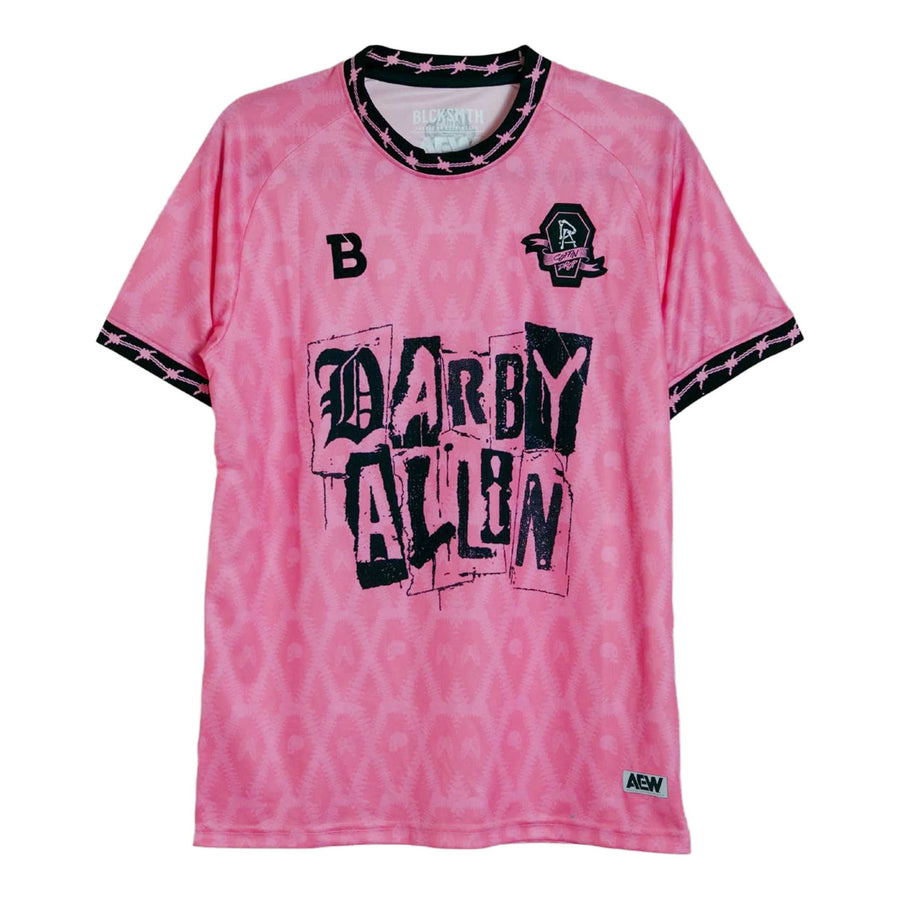 Darby Allin AEW x BLCKSMTH Premium Soccer Jersey Jersey PW Catalog