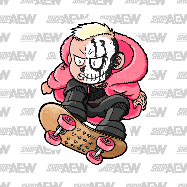 Darby Allin Skate Kids Sticker Sticker PW Catalog