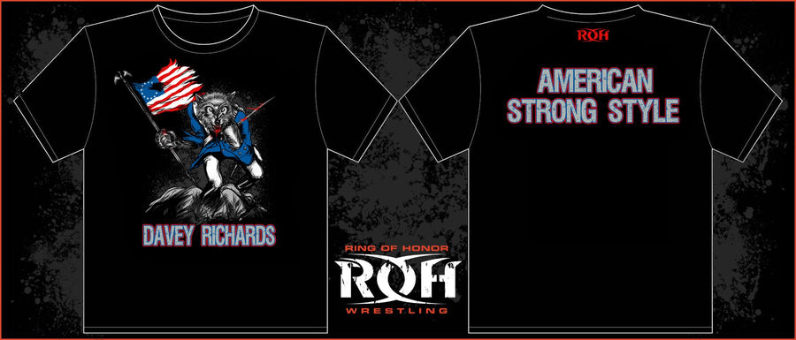 Davey Richards "American Strong Style" T-Shirt