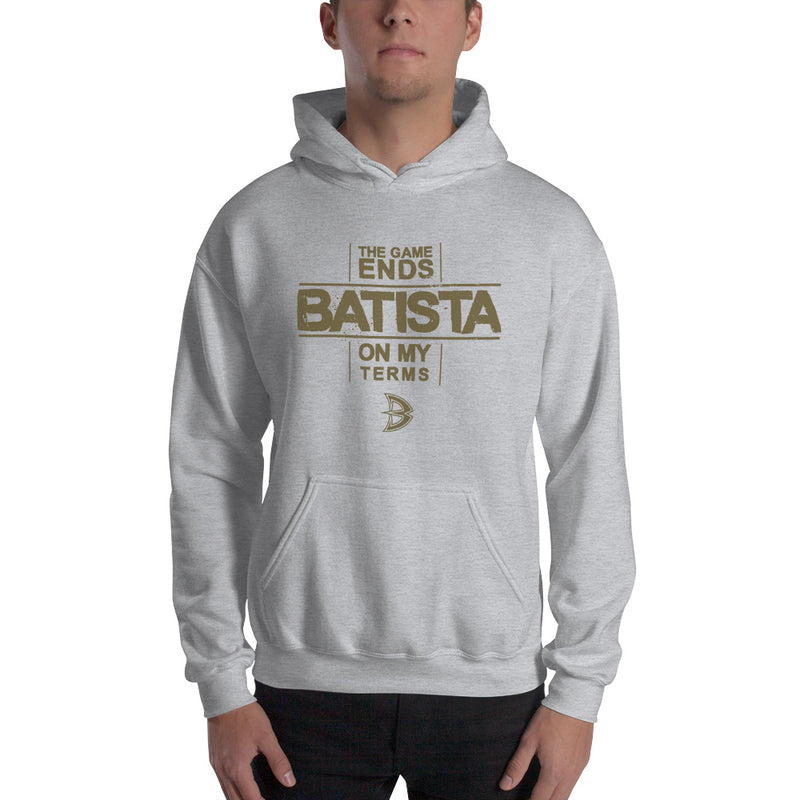 Batista "The Game Ends On My Terms" Pullover Hoodie Sweatshirt