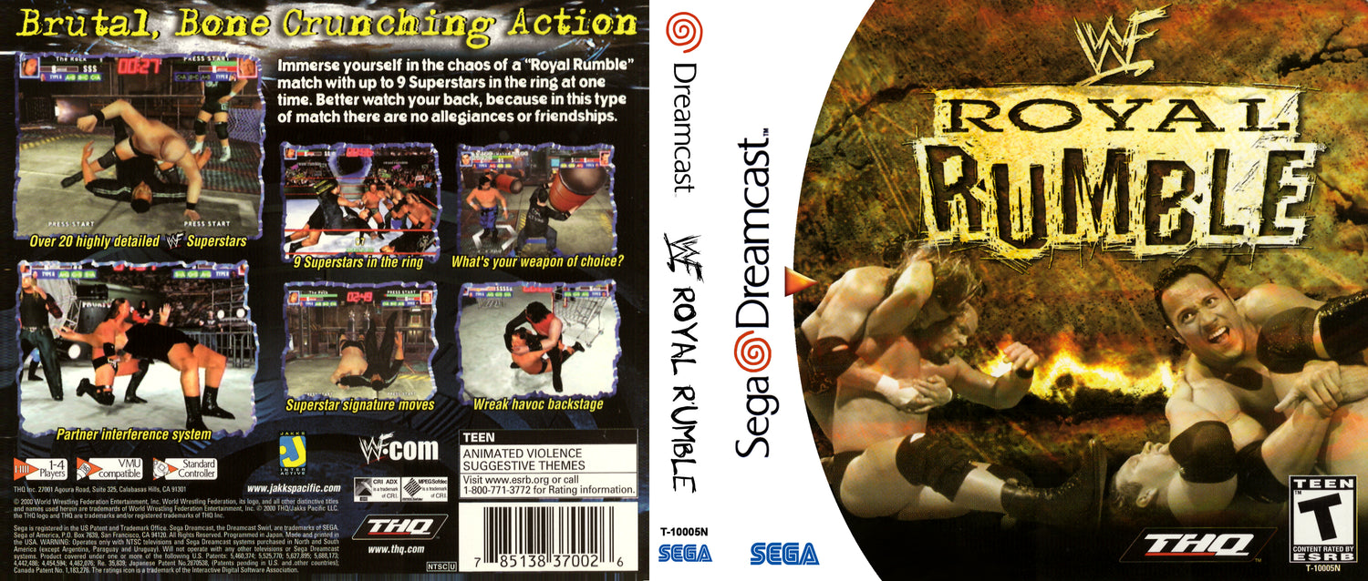 WWF Royal Rumble [Dreamcast] PWcatalog