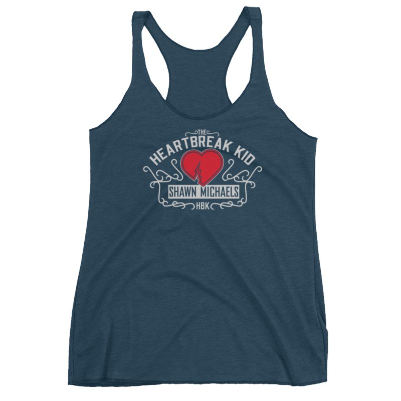 Shawn Michaels "Heartbreak Kid" Women's Racerback Tank Top