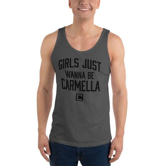 Carmella "Girls Just Wanna Be Carmella" Unisex Tank Top Tank Top PW Catalog