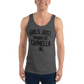 Carmella "Girls Just Wanna Be Carmella" Unisex Tank Top Tank Top PW Catalog