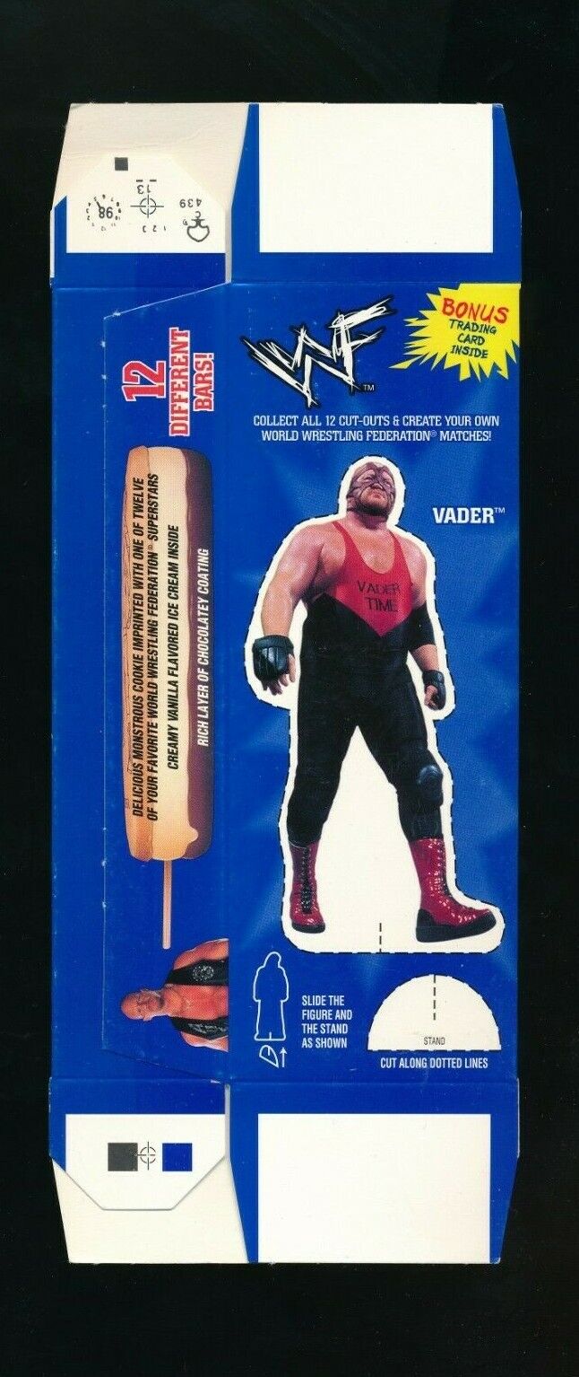 Vader WWF Ice Cream 1998 Good Humor