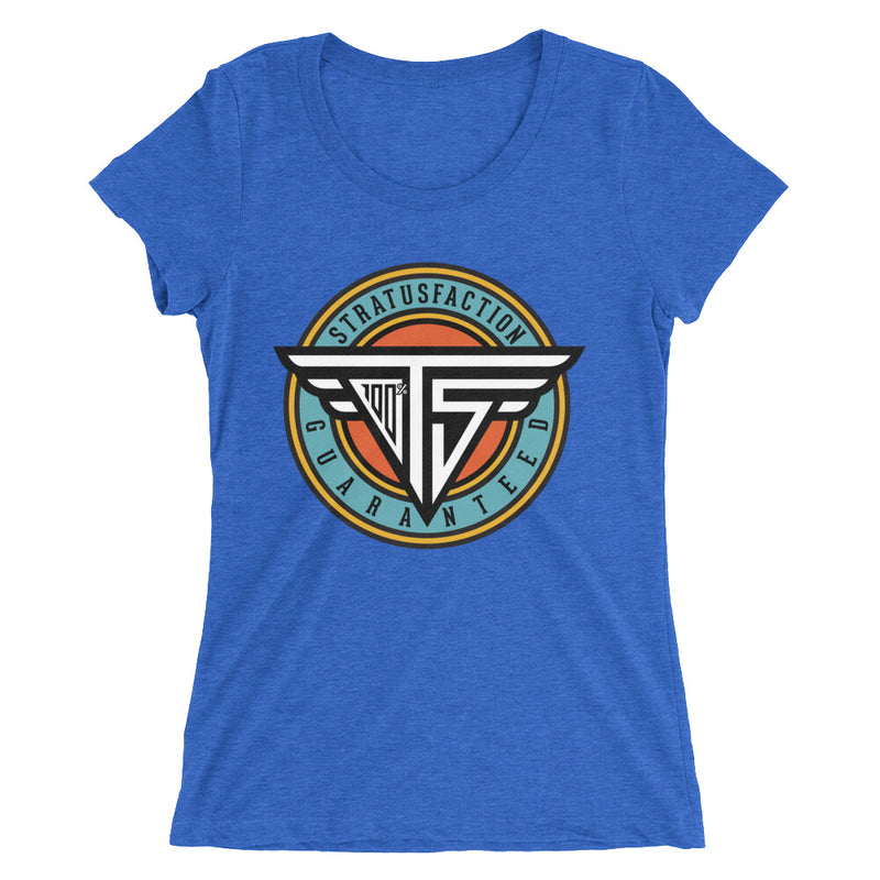 Trish Stratus "Stratusfaction Guaranteed" Women's Tri-Blend T-Shirt T-Shirt PW Catalog